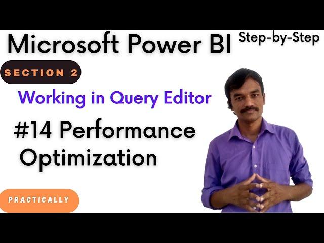 #22 Performance Optimization in power BI | Power BI Full Course | Power BI Tutorial for Beginners