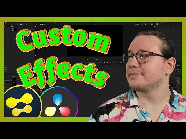 Make Custom Effects in Davinci Resolve! | Macro/Template/Effect Types