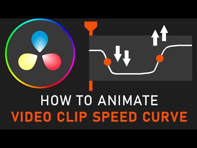 How To Gradually Increase Video Clip Speed On A Curve In DaVinci Resolve 18