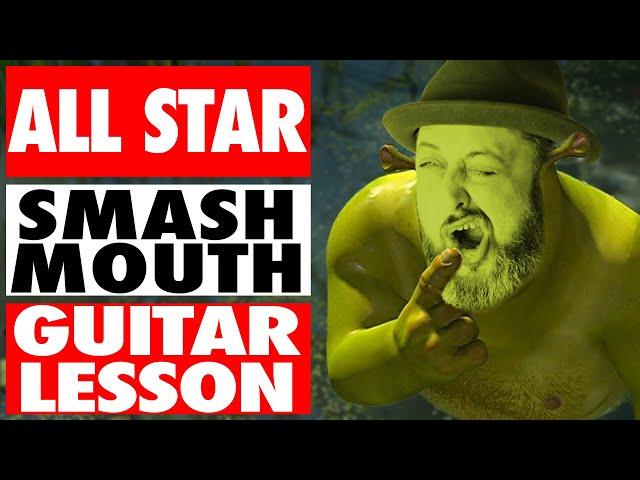 Smash Mouth All Star Guitar Lesson + Tutorial