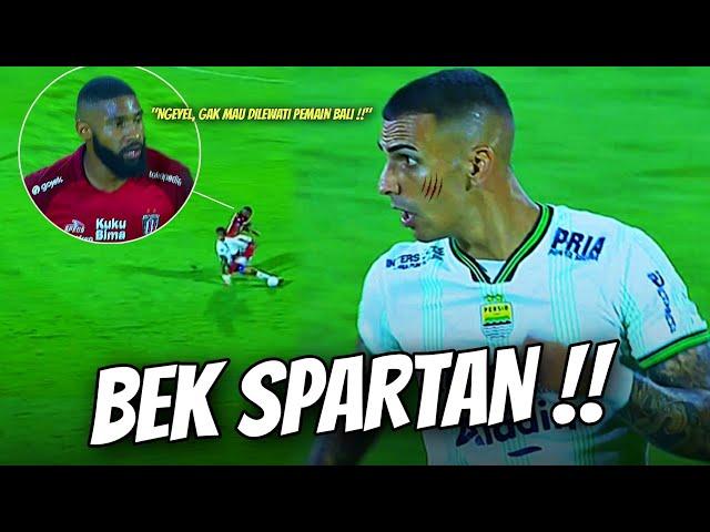 Bali Emosi Susah Lewati Alberto, Dia Main Sat Set ! Full Aksi Bek Persib "Alberto Rodriguez" vs Bali