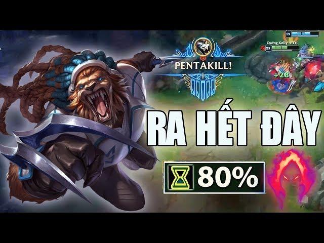 Rengar URF 1 Cân 5 Ăn Ngay PENTAKILL TEAM Bạn Chỉ Biết GG