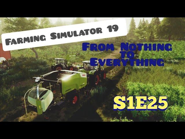 Farming Simulator 19 From Nothing To Everything S1E25 Timelapse  (Logitech G27)