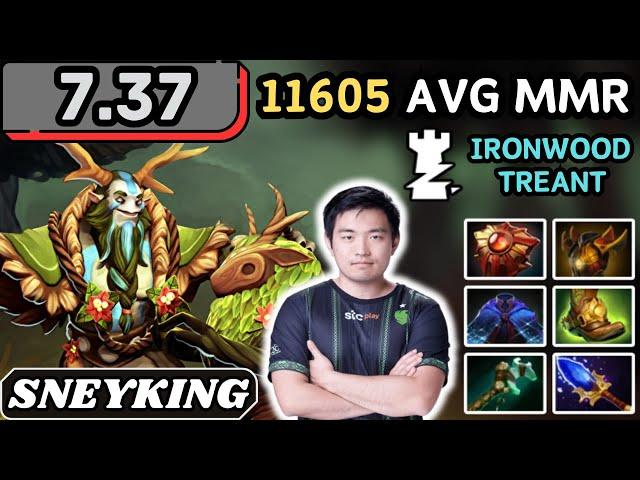 7.37 - Sneyking NATURE PROPHET Hard Support Gameplay 28 ASSISTS - Dota 2 Full Match Gameplay