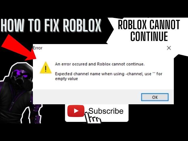 How to fix Roblox an Error Occured and Roblox cannot continue | Trending