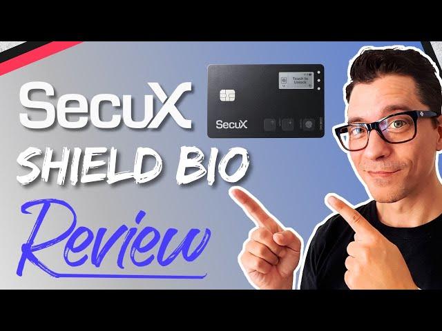 Card-Size Cold Wallet: SecuX Shield Bio Review