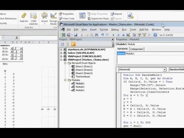 11 Markov Chains with VBA
