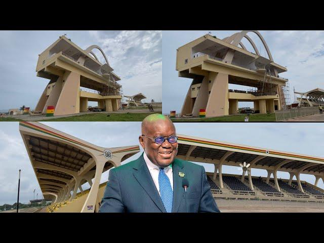 Wow See How Prez Akuffo Addo Has Transformed Independence Square to modern facility