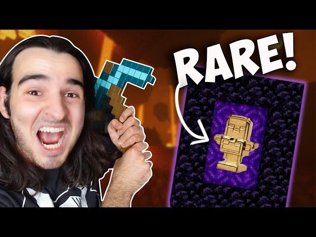 Nether Portal Mining Kits! (Rare Gold Mob Inside!)