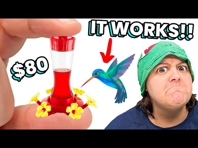 NO WAY! $80 RARE Sold Out TINY Miniverse Make it Mini Lifestyle Unbox Review Hummingbird