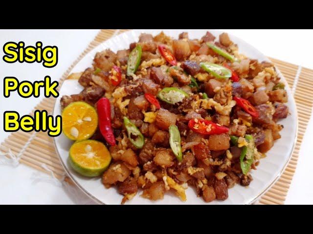 How to make Sisig Pork Belly