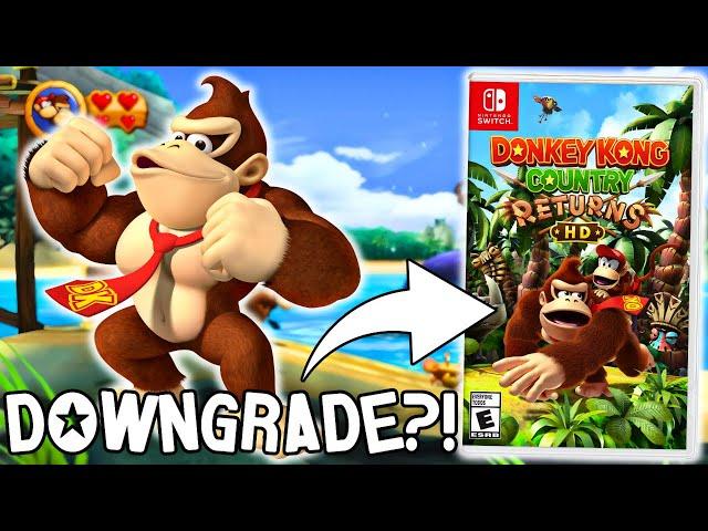 Donkey Kong Country Returns HD for Switch has a Problem!