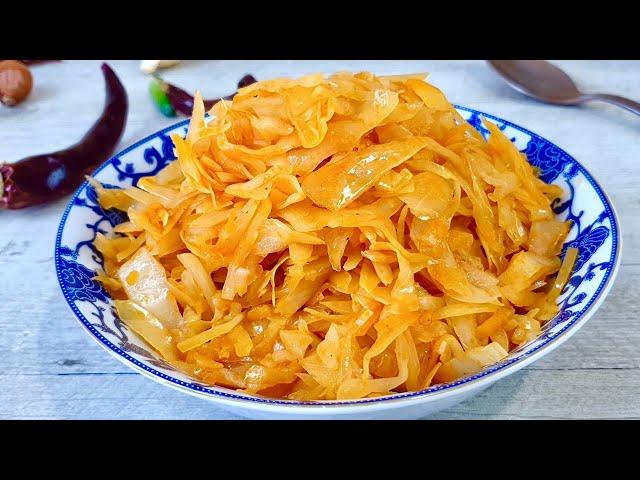 I Have Never Eaten such Delicious Cabbage! Easy and New Cabbage Recipe