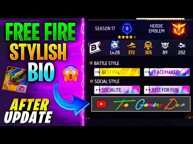 How To Write Colour Text In Free Fire | Free Fire Stylish Bio | Free Fire New Bio 2023 After Update