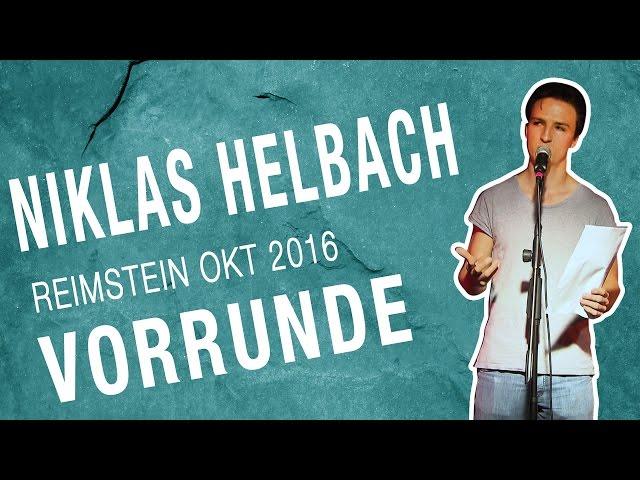 Reimstein 18.10.16 - Niklas Helbach - Vorrunde