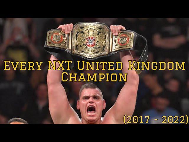 Every NXT United Kingdom Title Change