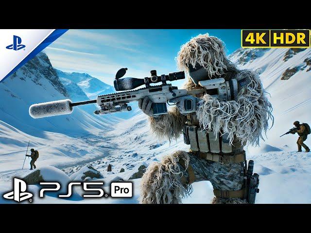 (PS5) The Best Mission Silent Winter Sniper | Realistic Graphics Gameplay [60FPSHDR] Call of Duty