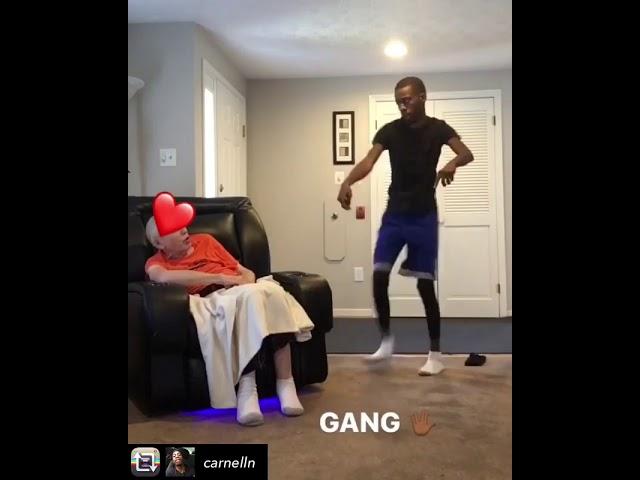 Viral caregiver dancing to wipe me down