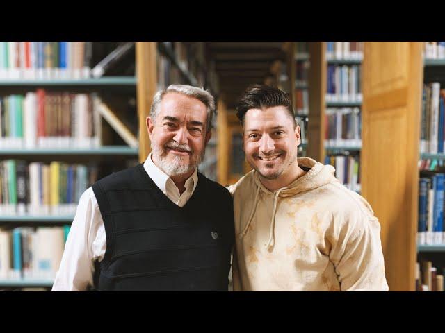 So, I toured Dr. Scott Hahn's MASSIVE personal library. WOW.