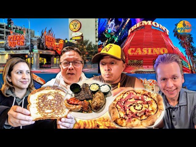 Fremont Street CHEAP EATS Las Vegas Food Tour