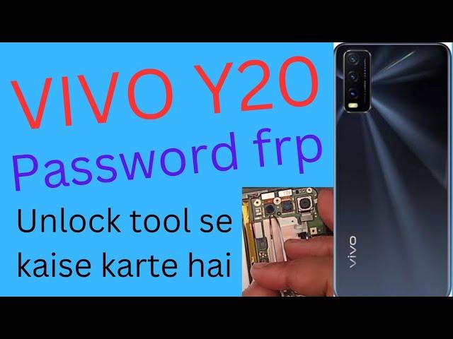 VIVO Y20 V2027 SCREEN LOCK REMOVE | UnlockTool | By Zad Unlock Mobile