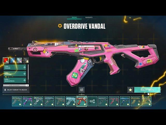 OVERDRIVE FULLY UPGRADED BUNDLE - VALORANT