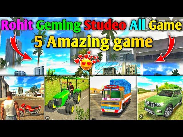 °Rohit Geming Studio°All Indian Games° Download In 1 Video#1 #5IndianGames||