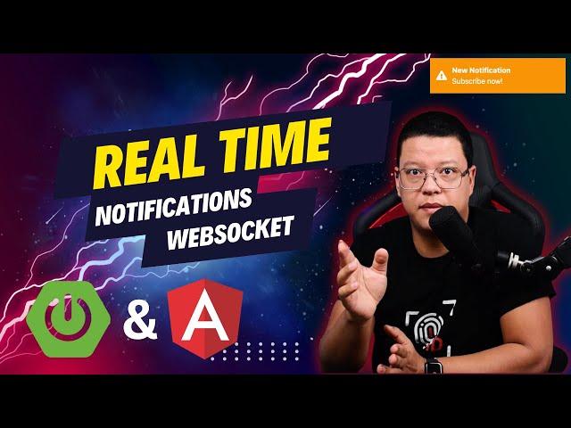 Real time Notification System: WebSocket | Spring Boot | Angular