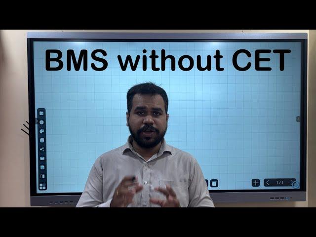 Now you can do BMS without CET #bms #cet