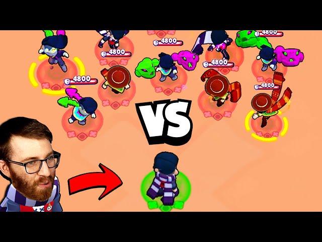 Every Brawler 1 vs 9 Against Themselves!.. Here's What Happened...