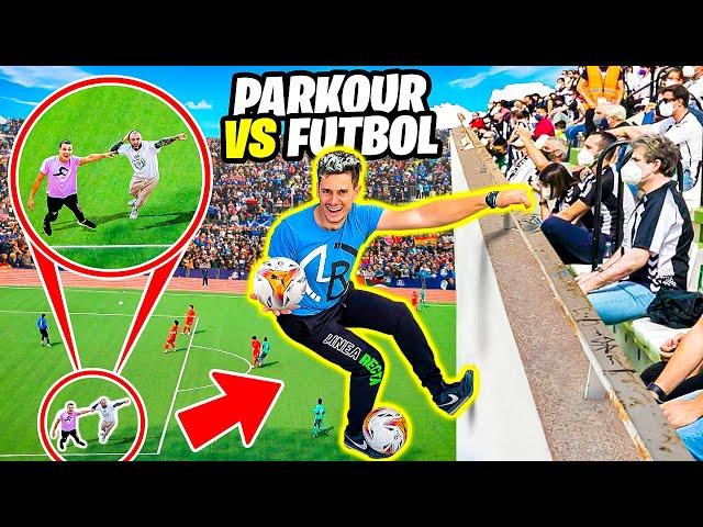 PARKOUR vs FÚTBOL (Imposible no reír) 2.0