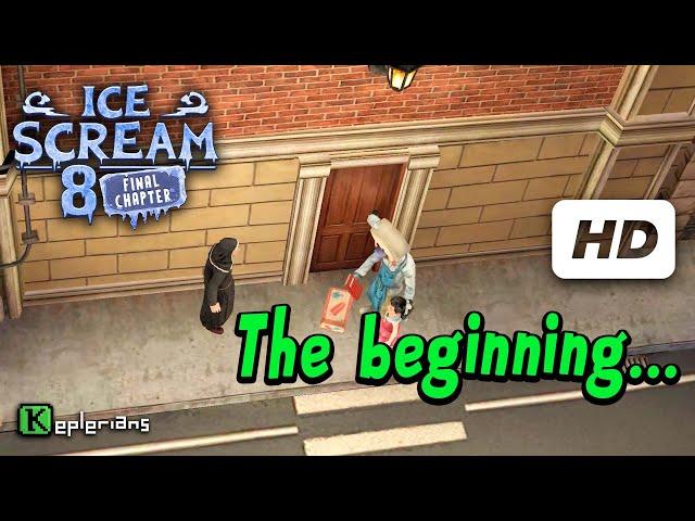 ICE SCREAM 8 TRUE ENDING UPDATE Full CUTSCENES | The beginning... | High Definition