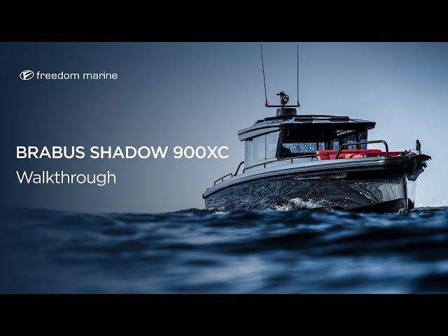 Brabus Shadow 900XC Walkthrough I Freedom Marine International Yacht Sales