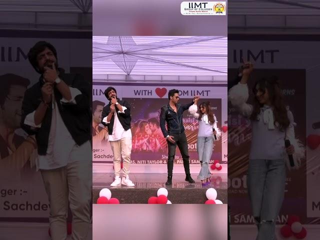 Show Cast of Kaisi Yeh Yaariaan : Actor Parth Samthaan  & Niti Taylor | IIMT Group of Colleges