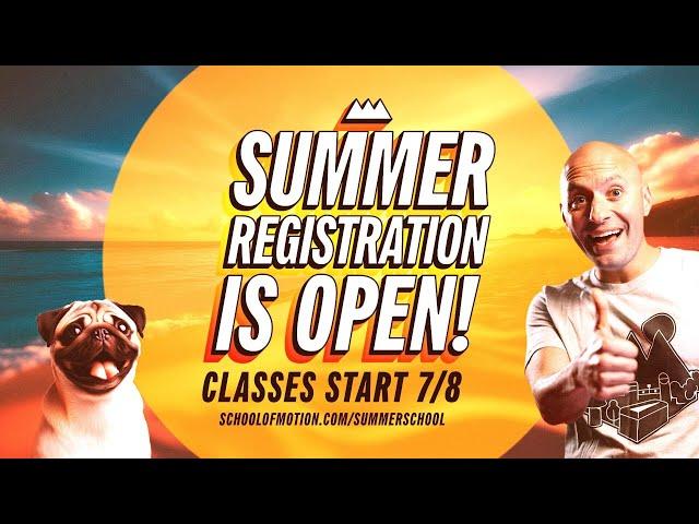 Summer 2024 Registration is open!