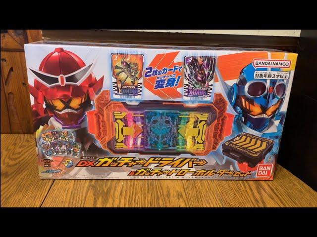 Kamen Rider Gotchard DX GotcharDriver and GotcharDraw Holder set Review