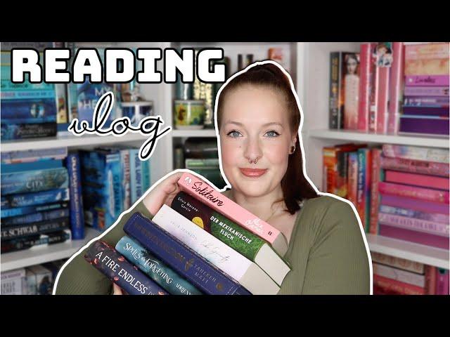 Reading Vlog #1 - 5 Tage, 4 Bücher | reading with Maren