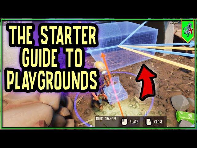 Basics and Beginner Guide to the New Playgrounds Game Mode in Grounded  -Make it and Break It