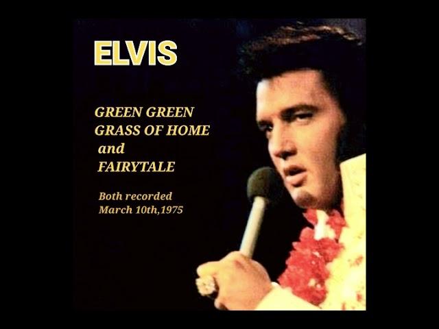 ELVIS-Green Green Grass Of Home-Fairytale 1975  LP sound