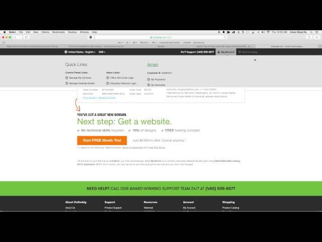 Setting Up Custom Nameservers for Hosting with GoDaddy