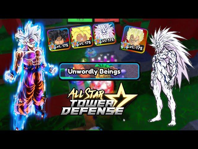 Unworldy Beings zone with 7 Stars | Roblox All Star Tower Defense