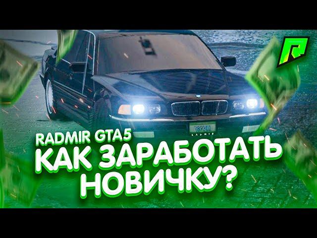 КАК ПРАВИЛЬНО НАЧАТЬ ИГРАТЬ? КАК ЗАРАБОТАТЬ ДЕНЕГ НОВИЧКУ НА RADMIR GTA 5 RP ! ( РАДМИР РП ГТА V )