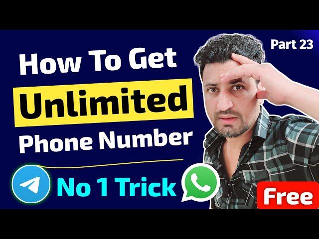 How to get Free Phone Number for verification | Free us number for whatsapp