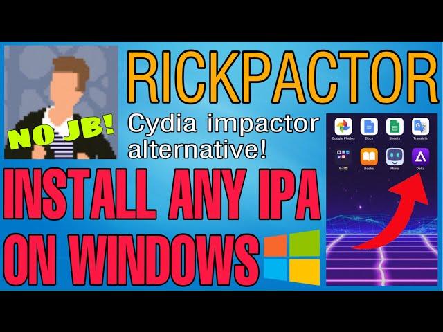 Free CYDIA IMPACTOR ALTERNATIVE for Windows - RICKPACTOR