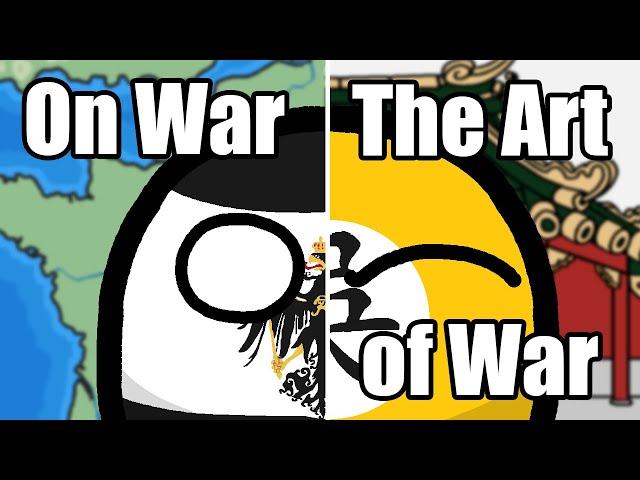 On War vs. The Art of War - Clausewitz vs. Sun Tzu | East vs. West | Polandball/Countryball History