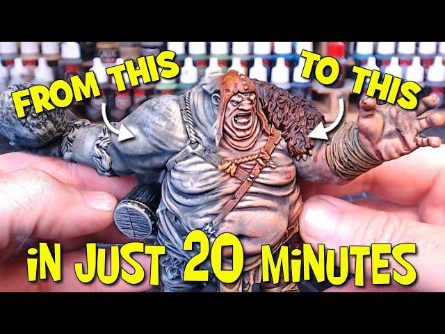 The Slapchop Painting Technique   Speedpainting Miniatures Fast