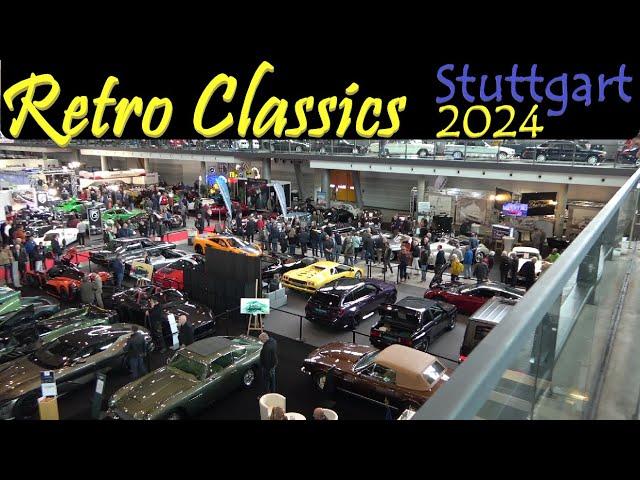 Retro Classics Stuttgart 2024 Messe Highlights