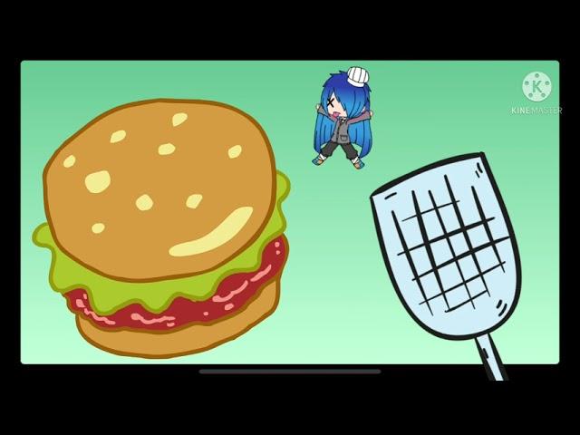 krusty krab training video but its poorly recreated in gacha life