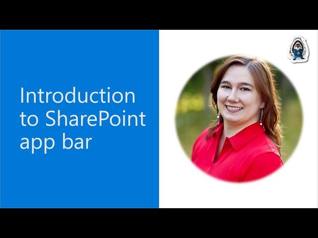 Introduction to SharePoint app bar