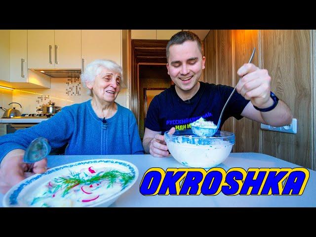 Ukrainian Special - Okroshka - The Most Delicious Ukrainian Soup - English CC